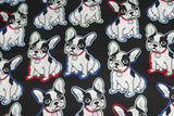 French Bulldog! 1 Meter Light Weight Thickness Plain Cotton Fabric, Fabric by Yard, Yardage Cotton Fabrics for  Style Garments, Bags