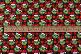 Ew, People! Grinch with Mask! 1 Meter Medium Children Plain Cotton Fabric, Fabric by Yard, Yardage Cotton Fabrics for  Style Garments, Bags - fabrics-top