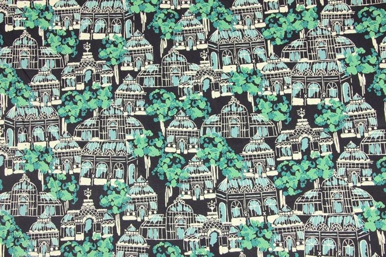 City Streets greens! 1 Meter Medium Plain Cotton Fabric, Fabric by Yard, Yardage Cotton Fabrics for  Style Garments, Bags