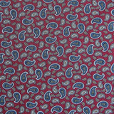 Small Paisley 2 colors! 1 Meter Quality Printed Cotton,  Fabrics by Yard, Fabric Yardage Floral Fabrics - fabrics-top