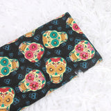 Skulls 2 Pattern! 1 Meter Medium Thickness  Cotton Fabric, Fabric by Yard, Yardage Cotton Fabrics for  Style Garments, Bags - fabrics-top