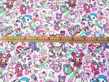 Hello Kitty x Tokidoki! 1 Meter Printed Stretch Poly Fabric, Fabric by Yard, Yardage  Bag Fabrics, Children Fabrics,Japanese - fabrics-top