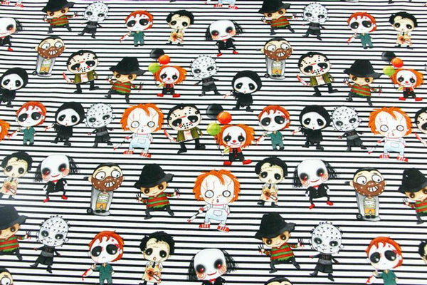 Corpes Bride the Hollywood Movies series 4! 1 Meter Medium Thickness Plain Cotton Fabric, Fabric by Yard, Yardage Cotton Fabrics Halloween - fabrics-top