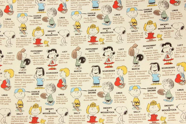 Snoopy Characters! 1 Meter Printed Cotton Fabric, Fabric by Yard, Yardage Fabrics, Children  Kids 2105