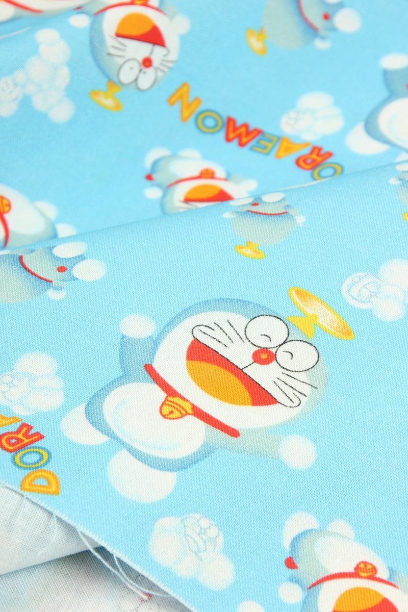 Doraemon! 1 Meter Medium Thickness Cotton Fabric, Fabric by Yard, Yardage Cotton Fabrics for Style Clothing Bags - fabrics-top