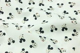 Mickey Heads! 1 Meter Light Weight Thickness Polyester Fabric, Fabric by Yard, Yardage Fabrics for Style Garments, Bags - fabrics-top