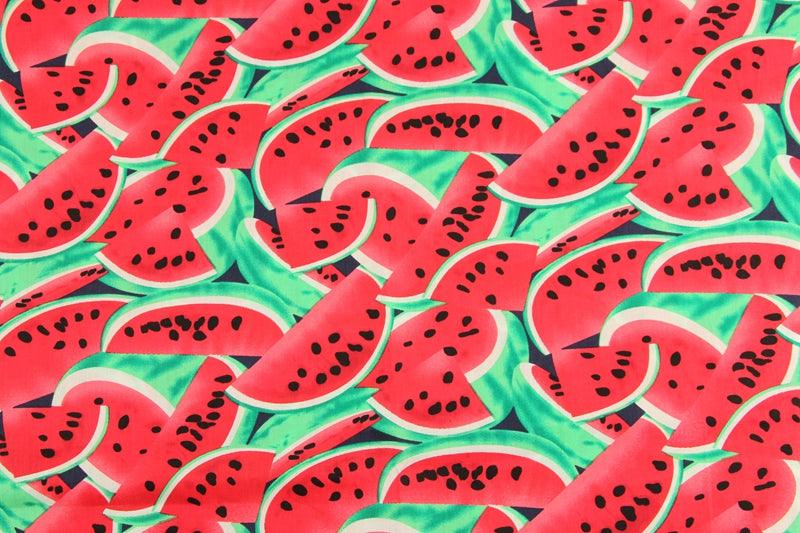 Watermelon green! 1 Meter Medium Plain Cotton Poplin Fabric, Fabric by Yard, Yardage Cotton Fabrics for  Style Garments, Bags Fruit