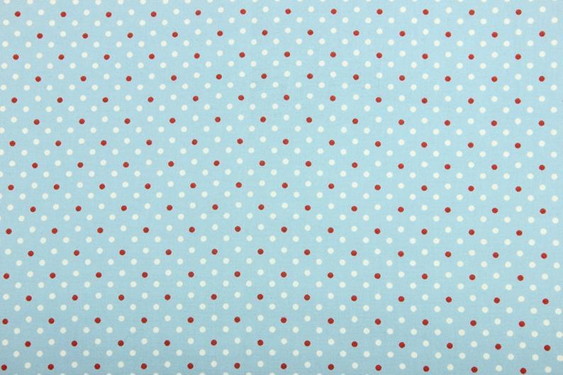 Polka Dots series! 1 Meter Fine Cotton Fabric, Fabric by Yard, Yardage Cotton Fabrics for  Style Dress Clothes Skirt - fabrics-top