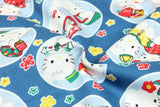 Hello Kitty Quality Prints Collection! 1 Meter Printed Cotton Fabric, Fabric by Yard, Yardage Bag Fabrics, Children Fabrics, Kids, Japanese - fabrics-top