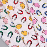 Chicken and U Magnet! 1 Meter Fine Cotton Fabric, Fabric by Yard, Yardage Cotton Fabrics for  Style Garments, Bags - fabrics-top