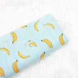 Small Banana blue! 1 Meter Medium Thickness Plain Cotton Fabric, Fabric by Yard, Yardage Cotton Fabrics for  Style Garments, Bags - fabrics-top