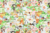 Tokidoki Characters Cotton Series 4 ! 1 Yard Quality Printed Cotton Fabric, Fabric by Yard, Yardage Cotton Children Fabrics, Japanese - fabrics-top
