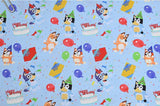 Bluey Bingo the puppies 7 Colors !1 Yard Quality Medium Thickness Plain Cotton Fabric, Fabric Australian - fabrics-top