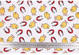 Chicken and U Magnet! 1 Meter Fine Cotton Fabric, Fabric by Yard, Yardage Cotton Fabrics for  Style Garments, Bags - fabrics-top