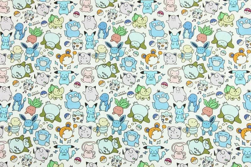 Cartoon characters stitch! 1 Meter Printed Cotton Fabric, Fabric by Yard, Yardage Cotton Bag Fabrics, Children Fabrics,Japanese
