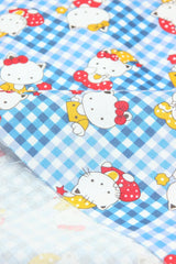 Hello Kitty Quality Prints Collection! 1 Meter Printed Cotton Fabric, Fabric by Yard, Yardage Bag Fabrics, Children Fabrics, Kids, Japanese - fabrics-top