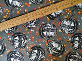 Halloween series 5 prints! 1 Meter Medium Thickness Plain Cotton Fabric, Fabric by Yard, Yardage Cotton Fabrics for  Style Garments, Bags - fabrics-top