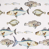 Fish School! 1 Meter Thick Cotton Jacquard Fabric, Fabric by Yard, Yardage Cotton Fabrics for  Style Dress Clothes Skirt - fabrics-top