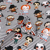 Corpes Bride the Hollywood Movies series 4! 1 Meter Medium Thickness Plain Cotton Fabric, Fabric by Yard, Yardage Cotton Fabrics Halloween - fabrics-top