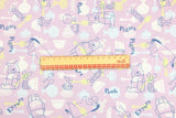 Winnie the Pooh and Friends pink! 1 Meter Medium Thickness  Cotton Fabric, Fabric by Yard, Yardage Cotton Fabrics for Garments, Bags Yellow - fabrics-top