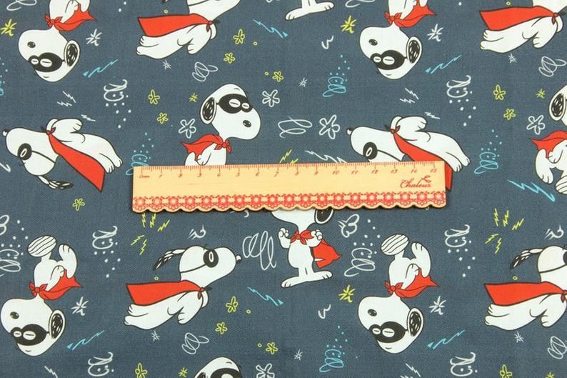 Snoopy 3 Colors! 1 Meter Quality Plain Cotton Fabric, Fabric by Yard, Yardage Cotton Fabrics for  Style Garment - fabrics-top