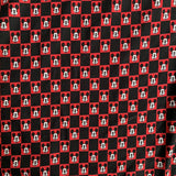 Mickey Red-black Checks! 1 Yard Heavy Weight Twill Cotton Fabric, Fabric by Yard, Yardage Cotton Fabrics for  Style Garments, Bags - fabrics-top