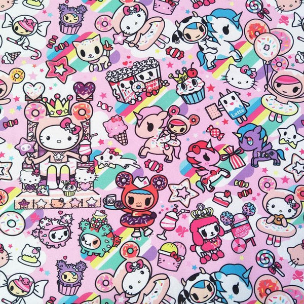 Hello Kitty x Tokidoki! 1 Meter Printed Stretch Poly Fabric, Fabric by Yard, Yardage  Bag Fabrics, Children Fabrics,Japanese - fabrics-top