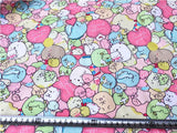 Cinnamoroll and sumikko gurashi! 1 Meter Light Weight Polyester Fabric, Fabric by Yard, Yardage Cotton Fabrics for  Style Garments, Mask - fabrics-top