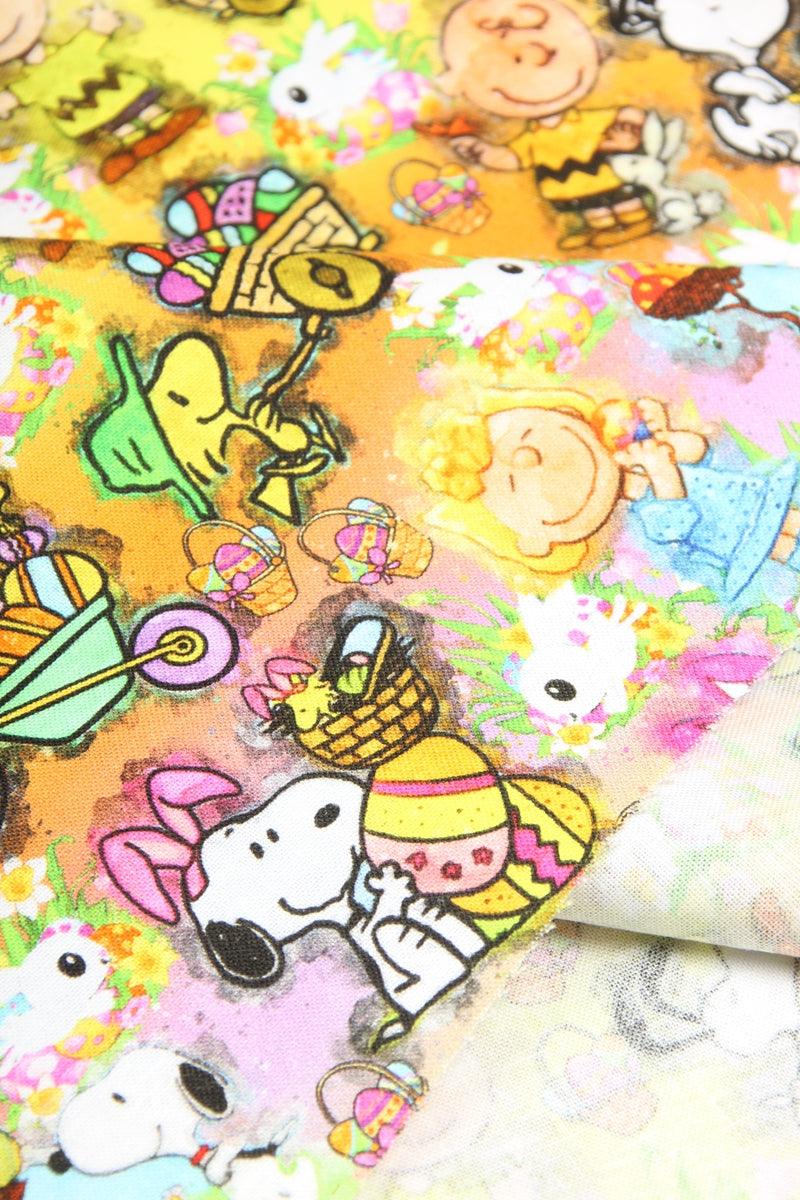 Snoopy Gold! 1 Yard Plain Cotton Fabric, Fabric by Yard, Yardage Cotton Fabrics for  Style Garments, Bags 2103 - fabrics-top