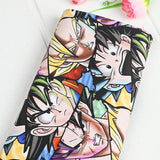 Dragon Ball Faces! 1 yard Printed Cotton Fabric, Fabric by Yard, Yardage Fabrics, Children 2201 - fabrics-top