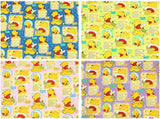 Winnie the Pooh 4 Colors! 1 Meter Stiff Cotton Toile Fabric, Fabric by Yard, Yardage Cotton Canvas Fabrics for Bags Style Beer Winnie