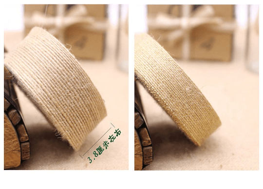 Retro 10 Yards of High Quality Plain Flat Jute Ribbon, Knitted Hemp Ribbon, Jute-Cotton Ribbon, Width 0.6~4cm, 11 Patterns, Lace Belt - fabrics-top