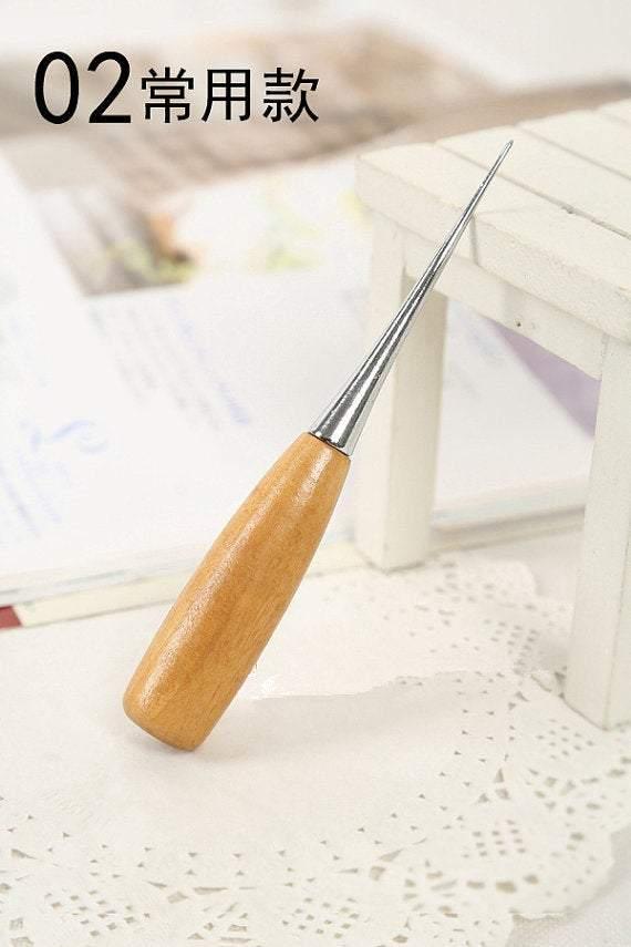 A Wood Handle Awl, 3 models available - fabrics-top