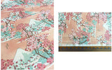 Mount Fujii and Sakura Japanese Ukiyo-e! 1 Meter Quality Printed Cotton, Fabrics by Yard, Fabric Yardage Floral Fabrics Japanese Style - fabrics-top