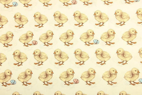 Real Chicken and eggs! 1 Meter Fine Cotton Fabric, Fabric by Yard, Yardage Cotton Fabrics for  Style Garments, Bags