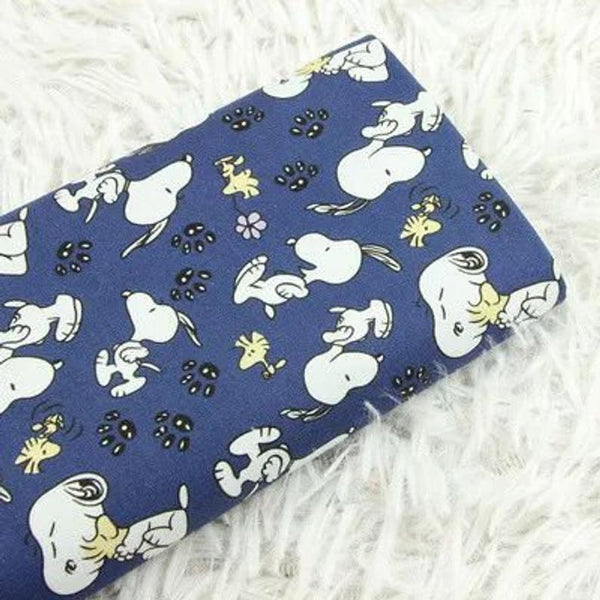 Snoopy 3 Colors! 1 Meter Quality Plain Cotton Fabric, Fabric by Yard, Yardage Cotton Fabrics for  Style Garment - fabrics-top