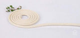 10 yards of Cotton Rope as Draw String, White Color, Rope, Cord, Cotton Rope, 0.5cm, 5mm dimensions,10 yards, 9 meters - fabrics-top