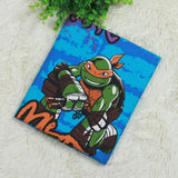 Teenage Mutant Ninja Turtles blue! 1 Meter Medium Thickness Stiff Cotton Fabric, Fabric by Yard, Yardage Cotton Fabrics for Bags - fabrics-top