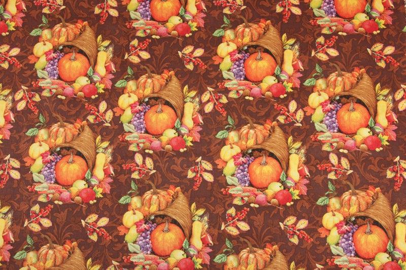 Flowers Fruit Vegetable 5 pattern! 1 Meter Quality Printed Cotton,  Fabrics by Yard , Country Print 202101 - fabrics-top