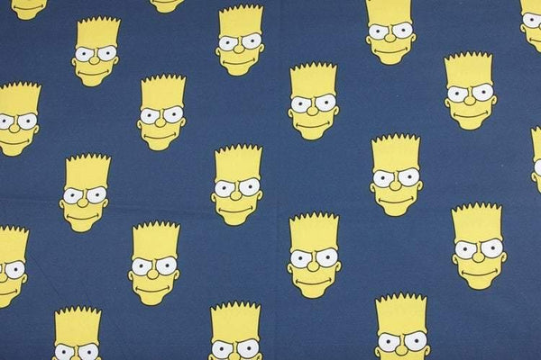 the Simpsons! 1 Meter Thick Cotton Oxford Fabric, Fabric by Yard, Yardage Cotton Fabrics for  Style Upholstery, Bags, the Simpsons