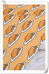 Gudetama the eggs depressed! 1 yard Fine Cotton Fabric, Fabric by Yard, Yardage Cotton Fabrics for  Style 2201 - fabrics-top