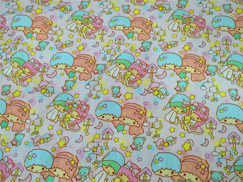 Adorable little ones, Japanese Cartoon Characters! 1 Meter Medium Thickness Plain Cotton Fabric, Fabric by Yard, Yardage Cotton Fabrics - fabrics-top