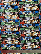 Collection 2 the Avengers Marvel Comics Super Hero! 1 Meter Medium Thickness Plain Cotton Fabric, Cotton Fabrics for  Style Garments, Masks - fabrics-top