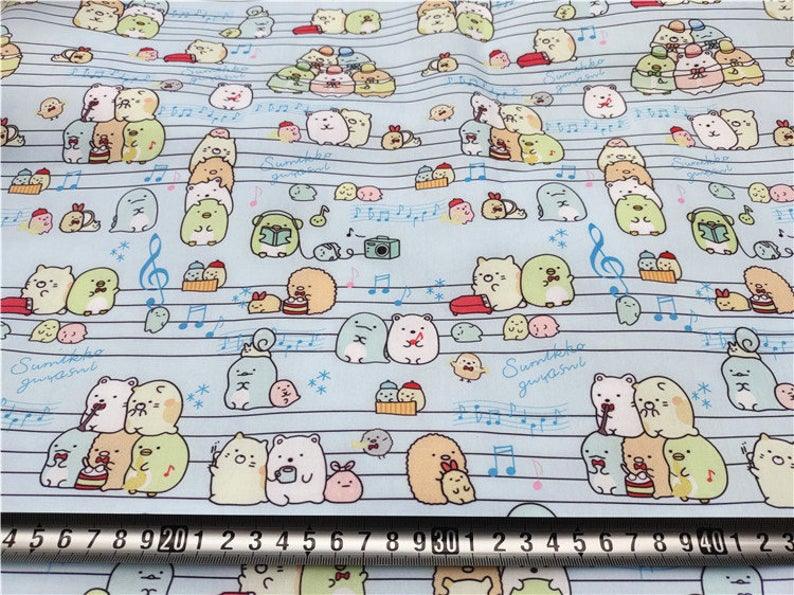 Hello Kitty Poly 6 Colors! 1 Meter Light Weight Polyester Fabric, Fabric by Yard, Yardage Cotton Fabrics for  Style Garments, Mask Fabrics - fabrics-top