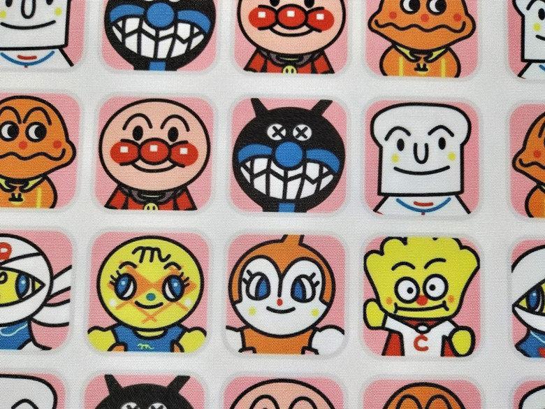 Anpanman アンパンマン! 1 Meter Quality Poly Plain Fabric, Fabric by Yard, Yardage Canvas Fabrics for Clothes Bags, Japanese Cartoon - fabrics-top