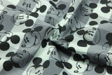 Mickey Gray Checks! 1 Meter Medium Thickness  Cotton Fabric, Fabric by Yard, Yardage Cotton Fabrics for  Style Garments, Bags - fabrics-top