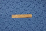 Mickey Wave and Bubbles blue 2 model! 1 Meter Medium Thickness  Cotton Fabric by Yard, Yardage Cotton Fabrics for Style clothing Bags - fabrics-top