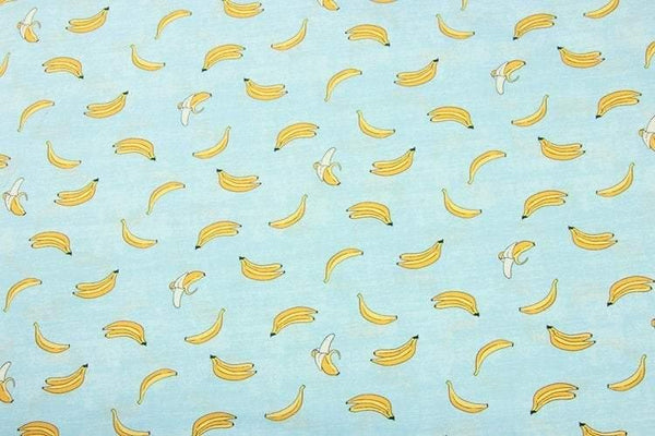 Small Banana blue! 1 Meter Medium Thickness Plain Cotton Fabric, Fabric by Yard, Yardage Cotton Fabrics for  Style Garments, Bags