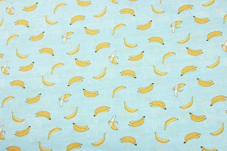 Small Banana blue! 1 Meter Medium Thickness Plain Cotton Fabric, Fabric by Yard, Yardage Cotton Fabrics for  Style Garments, Bags