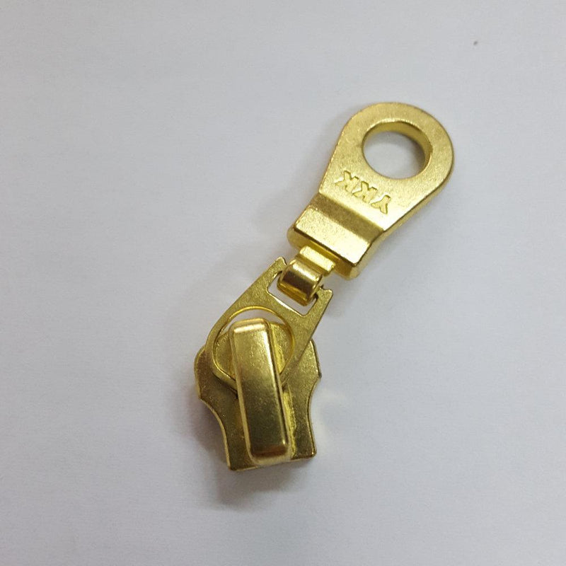 6 pcs Genuine YKK Top Quality 5# Zipper Fastener Slider, With a Sliding Lock, Zipper Head, Anti-brass Zipper Slider, For No.5 Metal Zipper - fabrics-top